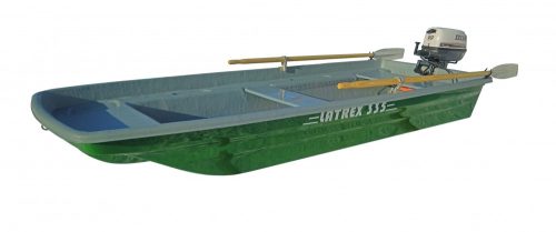 Latrex 335 barcă albastru închis / alb
