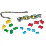 Semnalizator secțiune lanț 6 mm galben 14 buc/cs GFN