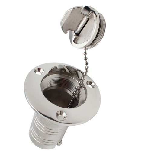 Gât de umplere cu combustibil pentru apă metal drept 38 mm EVA