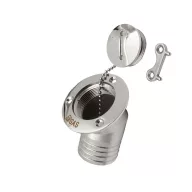 Gât umplere combustibil 45° metal 38 mm EVA