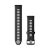 Curea ceas Garmin 22 mm. Negru-Gri pentru ceas Forerunner 965
