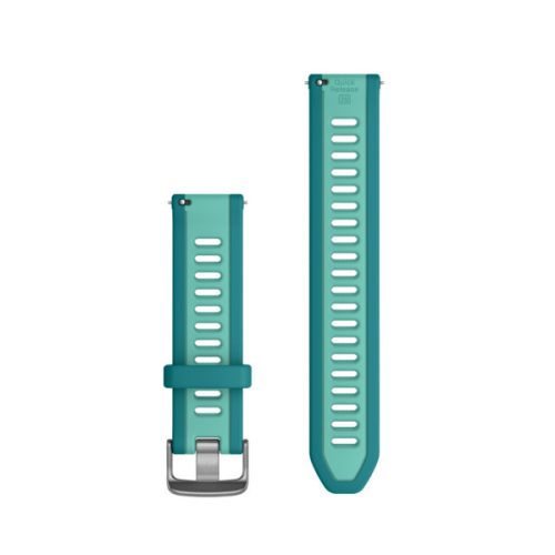Curea ceas Garmin 20 mm. Turquoise-aqua (eliberare rapidă) pentru Forerunner 165