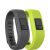 Curea de ceas pentru ceas Garmin Vívofit 3 gri/verde