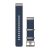 Curea ceas Garmin 22 mm nylon albastru indigo, catarama argintie (tesatura Jacquard) (QuickFit) pentru MARQ Smartwatch