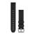 Curea ceas Garmin 22 mm silicon negru, catarama argintie (QuickFit) pentru MARQ Smartwatch