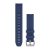 Cârlig Garmin 22 mm silicon albastru marin, catarama argintie (QuickFit) pentru MARQ Smartwatch
