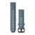 Curea de ceas Garmin 20 mm silicon albastru lac, cataramă neagră (QuickFit) pentru Fenix 6S