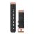 Curea de ceas Garmin 20 mm nylon negru, catarama Rose Gold (QuickFit) pentru Fenix 6S Watch