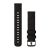 Óraszíj Garmin 20 mm fekete nylon, szürke csat (Quick Release) Vivomove 3 Okosórához