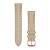 Watchstrap Garmin 20 mm piele de nisip deschis, cataramă PVD 18K RoseGold (eliberare rapidă) pentru Vivomove 3 Watch