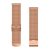 Ceas Garmin 20 mm Rose Gold metal, Milanese, 18K Rose Gold PVD cataramă (eliberare rapidă) pentru Vivomove 3 125-197mm