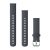 Curea Garmin 18 mm granit silicon albastru, argint cataramă (eliberare rapidă) pentru Vivomove 3S 195 mm ceas