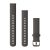 Curea ceas Garmin 18 mm silicon gri închis, cataramă gri (eliberare rapidă) pentru Venu 2S 110-195 mm