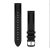 Curea ceas Garmin 18 mm piele neagră (eliberare rapidă) pentru Smartwatch
