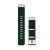 Curea ceas Garmin 22 mm pin verde nylon, catarama argintie (QuickFit) pentru MARQ Smartwatch