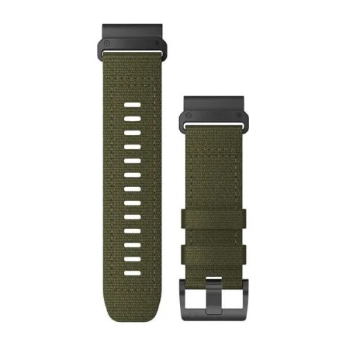 Curea ceas Garmin 26 mm tactic Ranger Green nylon (QuickFit) pentru smartwatch