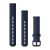 Curea de ceas Garmin 20 mm silicon albastru închis (Navy), cataramă albastru închis (eliberare rapidă) pentru Smartwatch