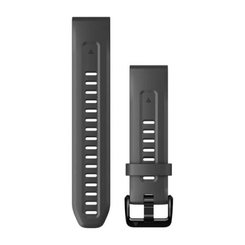 Curea ceas Garmin 20 mm silicon grafit (QuickFit) (Fenix 7S) pentru Smartwatch