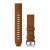 Curea ceas Garmin 22 mm piele/FKM hibrid, maro/negru (QuickFit), pentru MARQ (Gen 2)