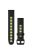 Curea ceas Garmin 20 mm silicon negru/lime (QuickFit) pentru smartwatch