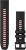 Curea Garmin 22 mm silicon negru/roșu (QuickFit) pentru smartwatch