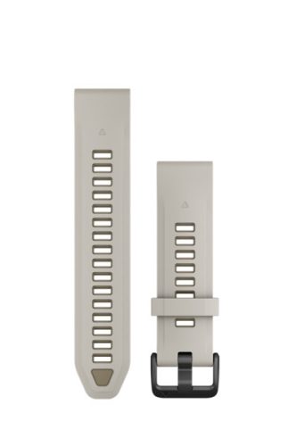 Curea de ceas Garmin 20 mm gri/grindină închisă (QuickFit) pentru Smartwatch