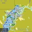 Tisza și Lacul Tisza hartă digitală Lowrance MAR