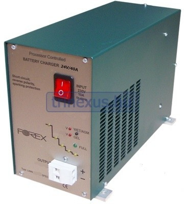 Încărcător de baterii 24V -40A automat FRX