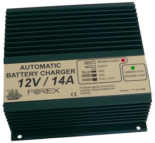 Încărcător baterie 12V -14A automat FRX