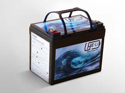 He-Li LiFePo4 lítiumos akku (2. típus) 12V 40 Ah