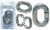 Ochi de lanț deschizabil galvanizat 6 mm GFN