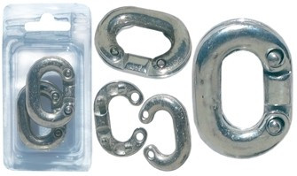 Ochi de lanț deschizabil galvanizat 10 mm GFN