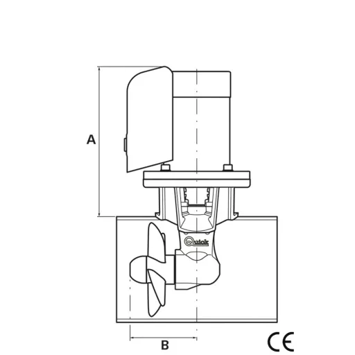 Ghidon cu arc rapid BTQ 185- 75 GFN