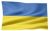 Lobogó ukrán 30 x 20 cm