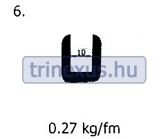 Profil din cauciuc EPDM Modelul 6 SOL