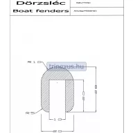 Profil din cauciuc TPE PSB003 gri SOL