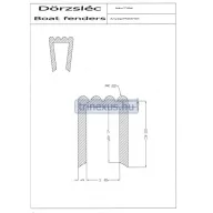 Profil din cauciuc TPE PSB009 gri SOL
