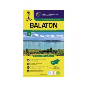 Carte, Harta turistică a lacului Balaton 40