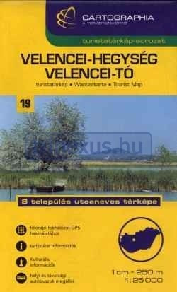 Könyv, Velencei-tó turistatérkép