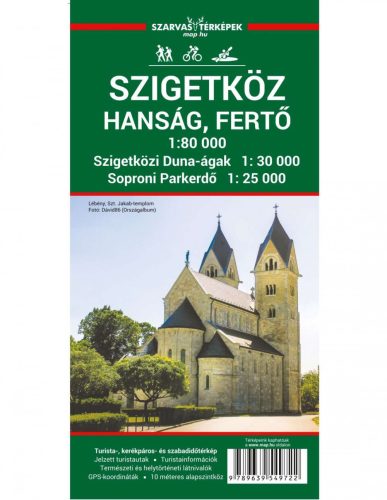 Carte, Szigetköz Hanság, Fertő