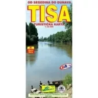   Carte, Hartă Tisza, Szeged până la Dunăre Engleză-Sârbă