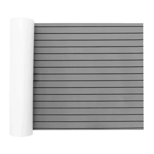 Covor EVA gri deschis-negru 240x90x0,6 cm DAW