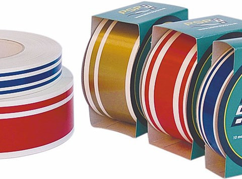 Bandă decorativă neagră, rolă de 10 metri ASH