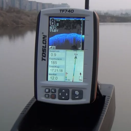 Toslon TF 740 hrănire barca pește radar