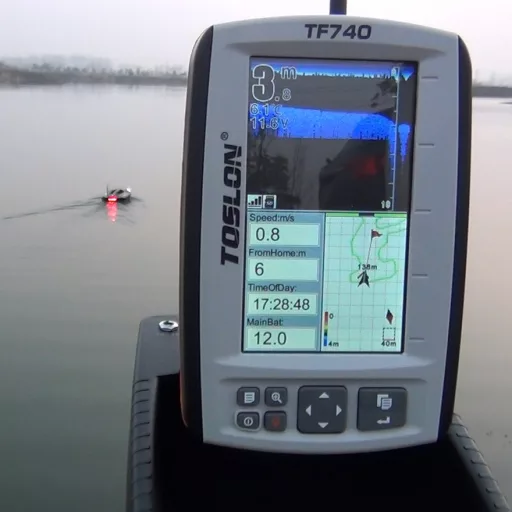 Toslon TF 740 hrănire barca pește radar