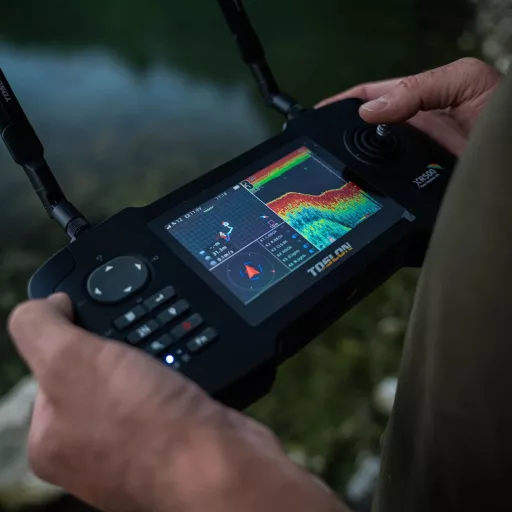 Telecomandă Toslon XR-500 - sonar și pilot automat