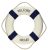 Inel de salvare decor albastru 50 cm VVL