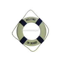 Inel de salvare decor albastru 14 cm VVL