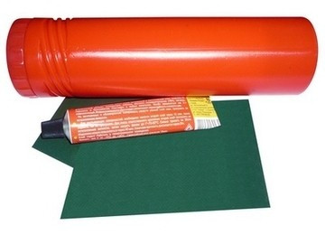 Colibri pentru barca de cauciuc set complet de lipici alb