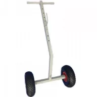   Roată de transport Hummingbird cu roată de nas din cauciuc acoperită cu pulbere metalică